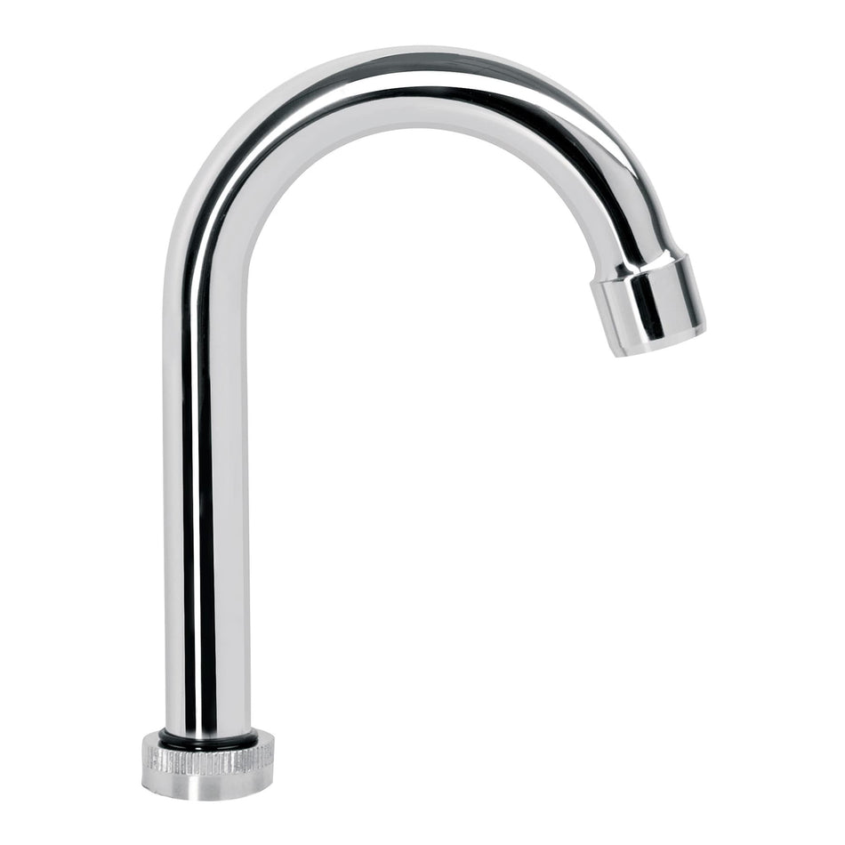 Cuello tipo bar para mezcladora de lavabo, cromo, Basic, 49285