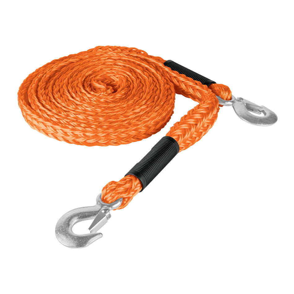 Cuerda con ganchos para remolque, 27 mm x 4.5 m, Truper, 18346