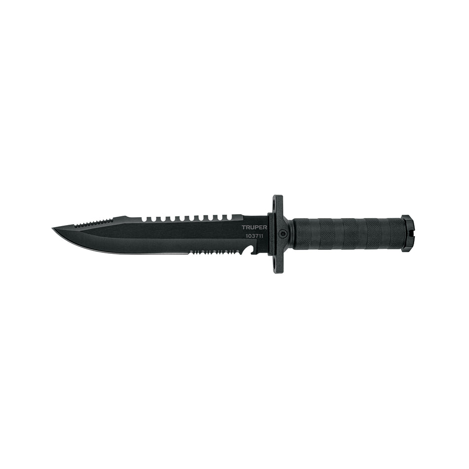 Cuchillo táctico de monte 8', TRUPER Caja con 4, 103711