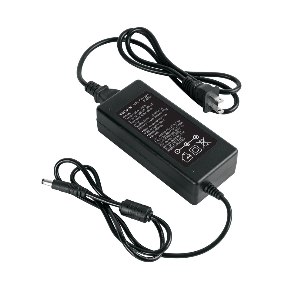Fuente de Alimentación 12V 5A para CCTV, Volteck, 49787