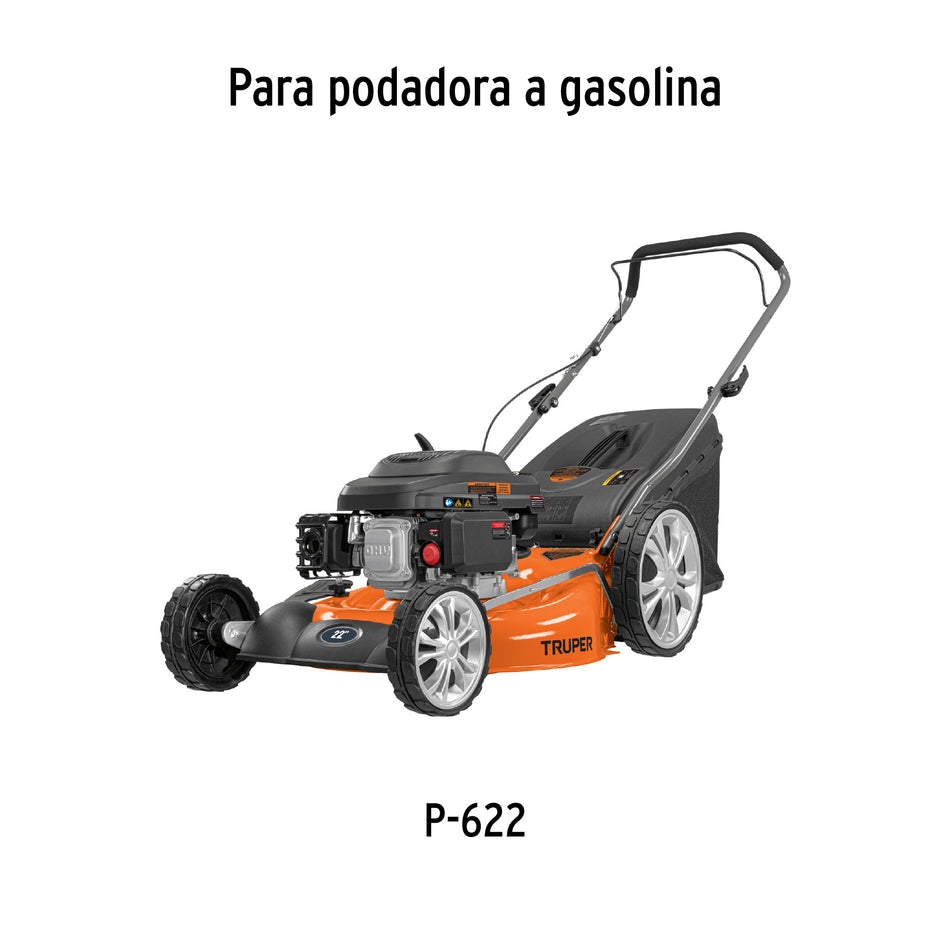 Cuchilla de 22' para podadora, Truper, 14648