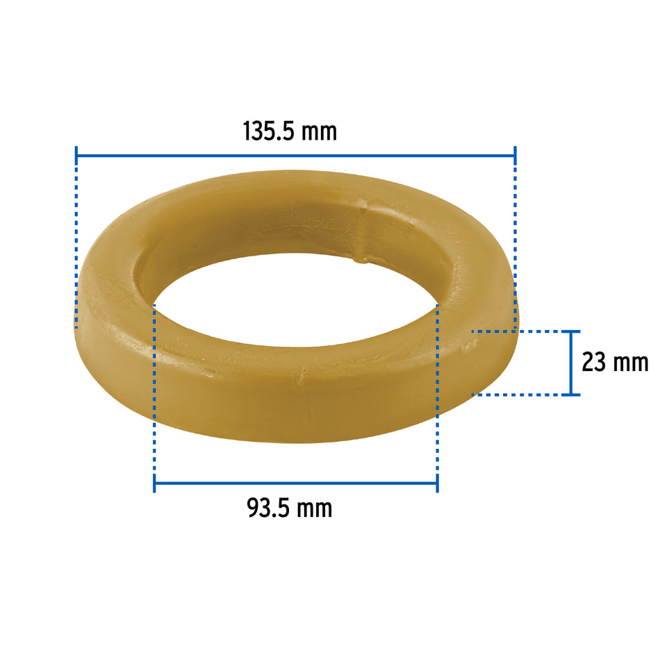 Cuello de cera sin guía para WC, 150 g, Foset Caja con 6, 49359