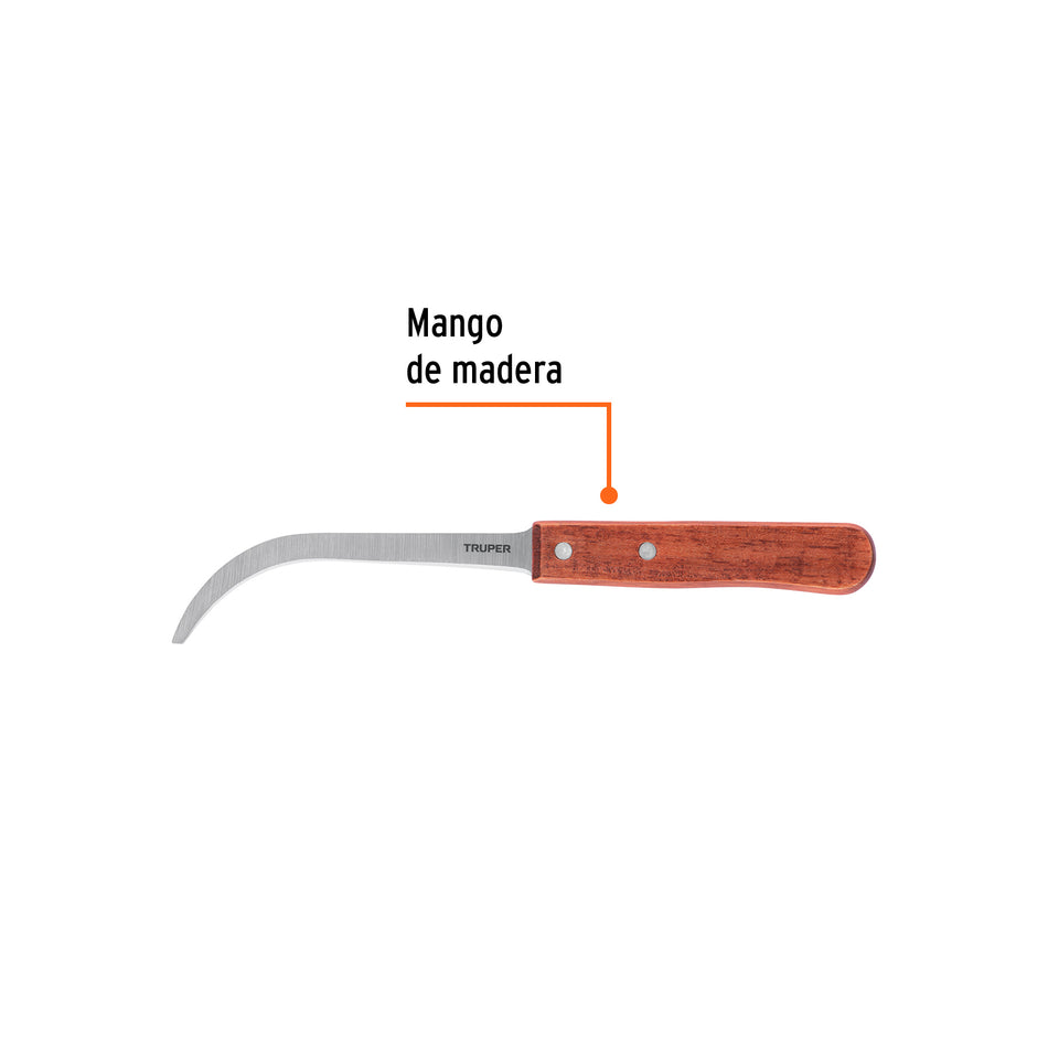 Cuchillo bananero 5', Truper Caja con 6, 102941