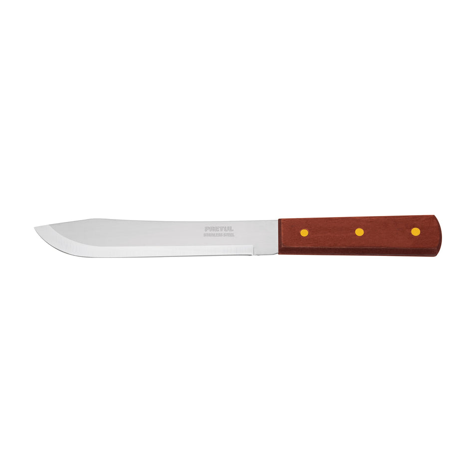 Cuchillo cebollero 7' mango de madera, Pretul Caja con 6, 23077