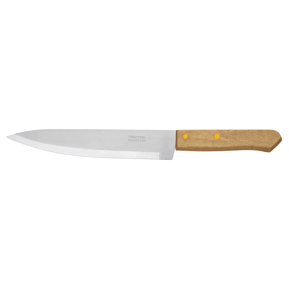 Cuchillo de chef 8' mango de madera, Pretul Caja con 6, 23082