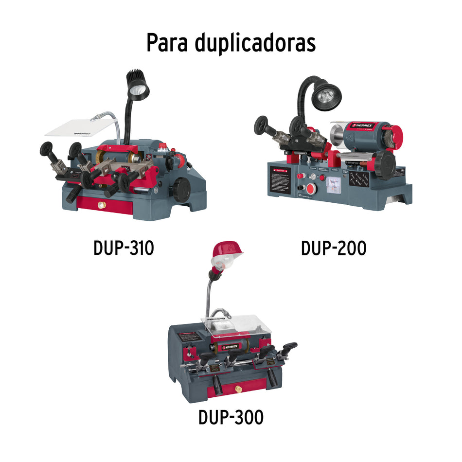 Disco cortador para DUP-200 y DUP-300, V, Hermex, 43800