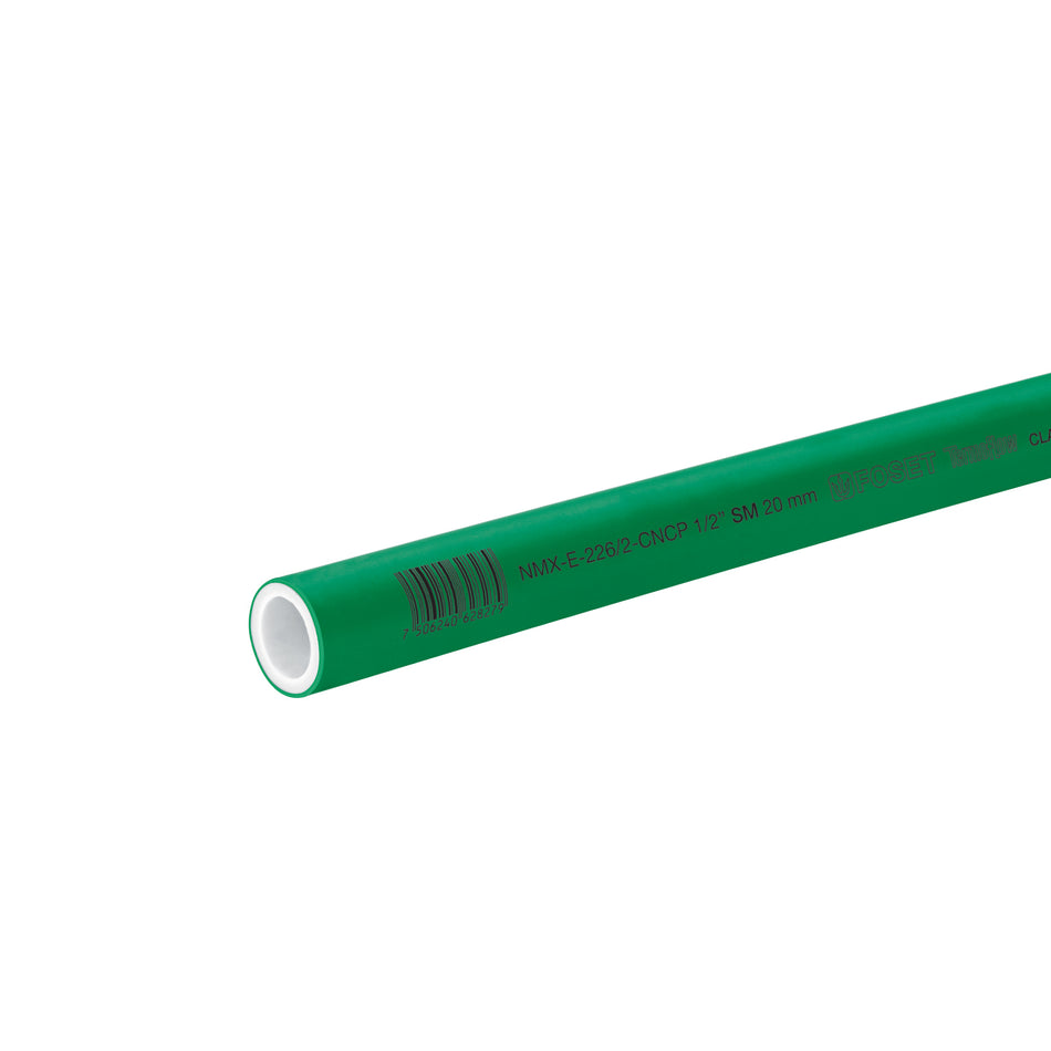 Tubo de 1/2' de PPR hidráulico de 4 m, Foset Caja con 10, 49897