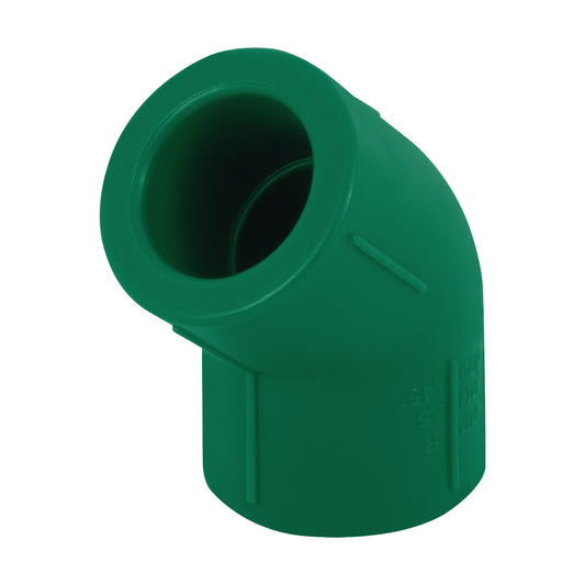Codo 45° PPR, 1/2', Foset Caja con 10, 49867