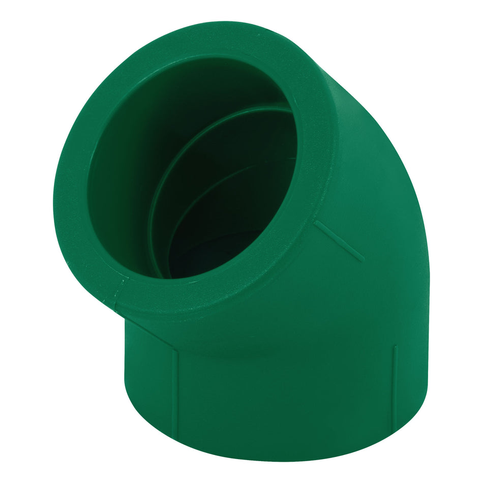 Codo 45° PPR, 1-1/2', Foset Caja con 4, 45463