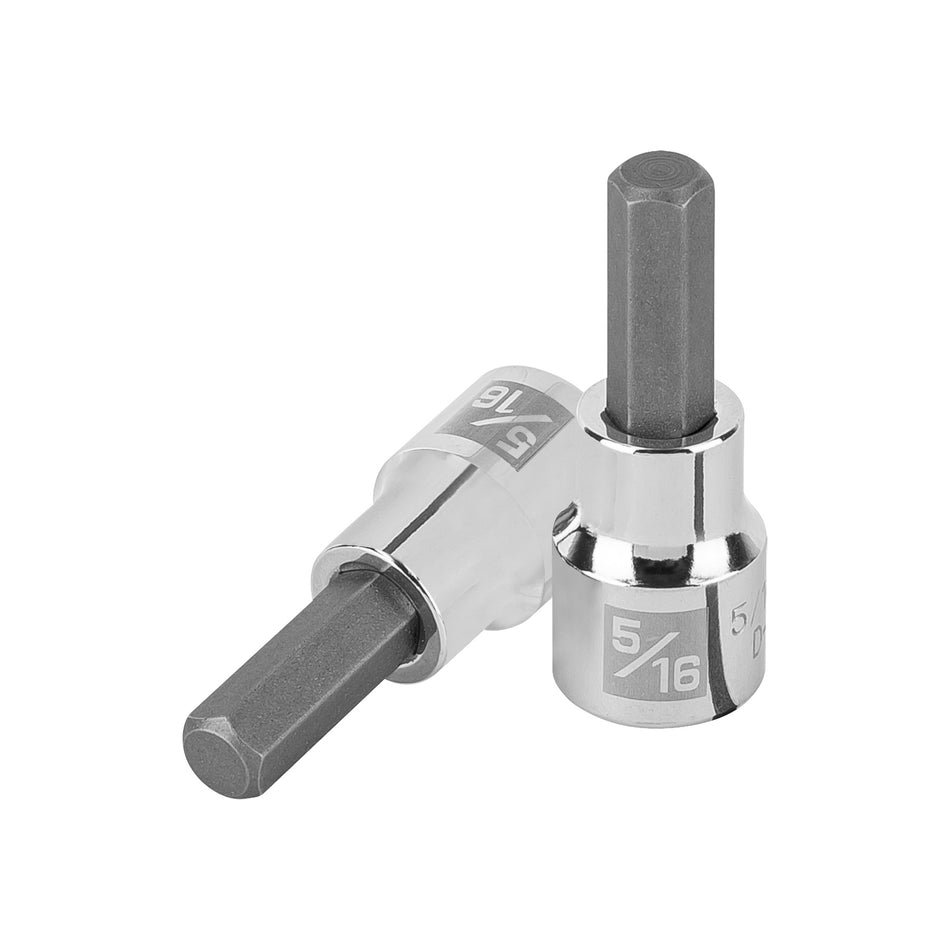 Dado punta hexagonal de 5/16', cuadro 3/8', Truper Caja con 6, 13466