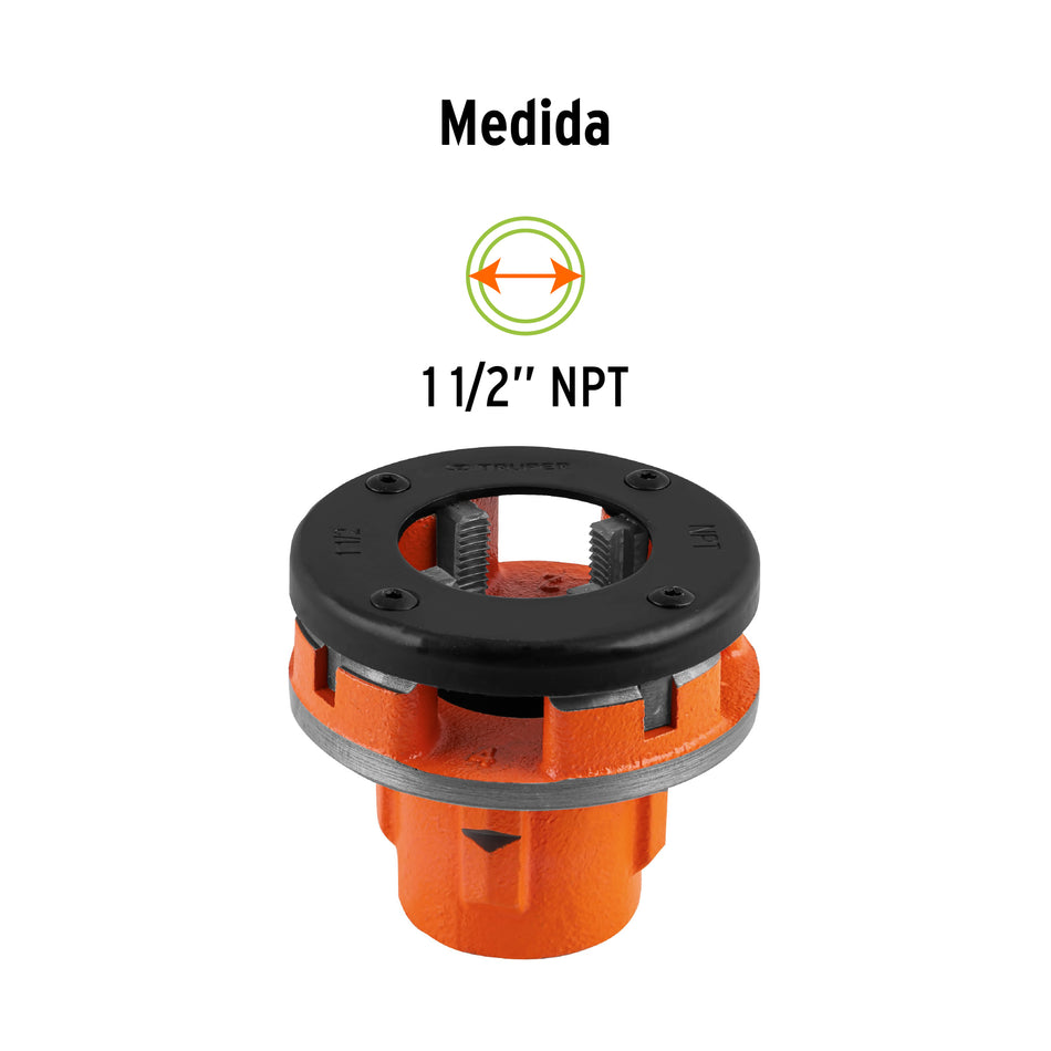 Dado 1-1/2' para tarrajas TA-850 y TA-851, Truper, 13082