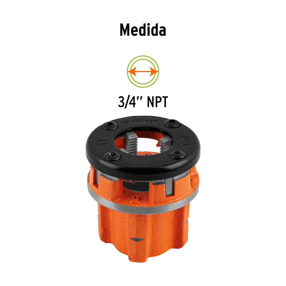 Dado 3/4' para tarrajas TA-850 y TA-851, Truper, 13076