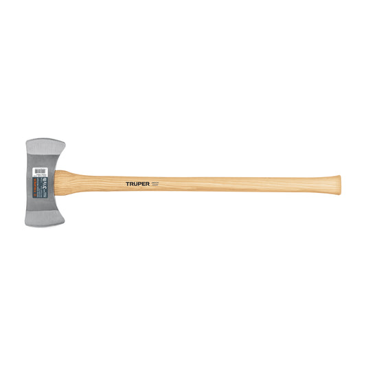 Hacha doble Michigan 3-1/2 lbs, mango de hickory 35', Truper Caja con 2, 14964