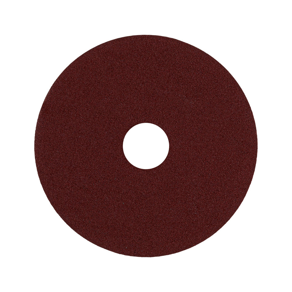 Disco lija 4-1/2' con respaldo de fibra, grano 120, Truper Caja con 5, 100128
