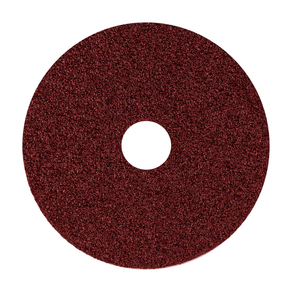Disco de lija 4-1/2' con respaldo de fibra, grano 36, Truper Caja con 5, 100125