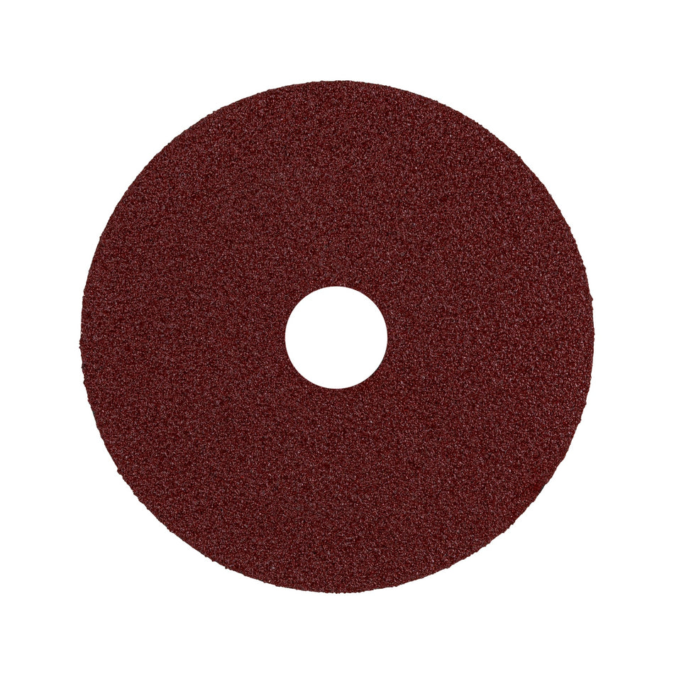 Disco de lija 4-1/2' con respaldo de fibra, grano 50, Truper Caja con 5, 100126