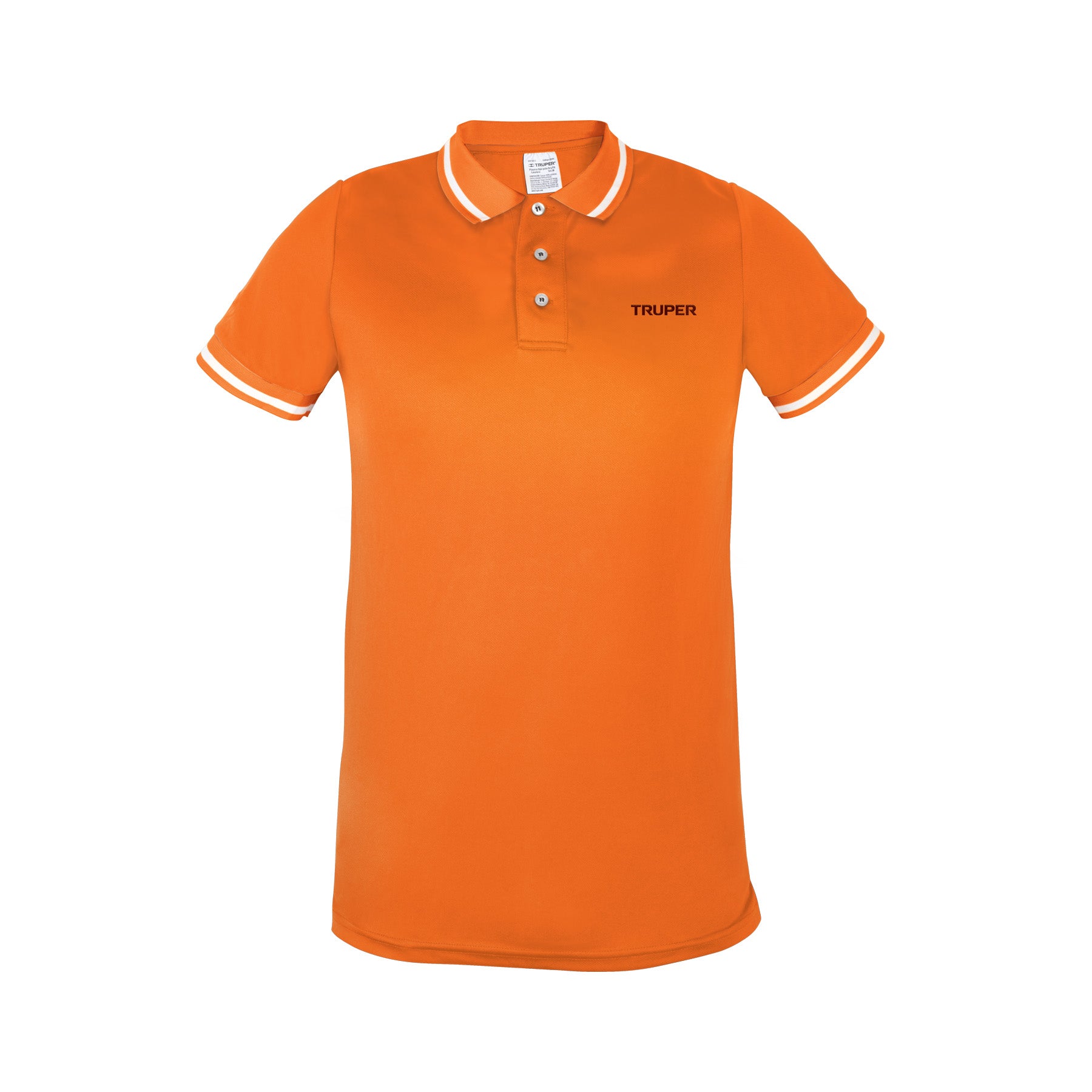 Playera polo performance para hombre, naranja, G, Truper, 69983