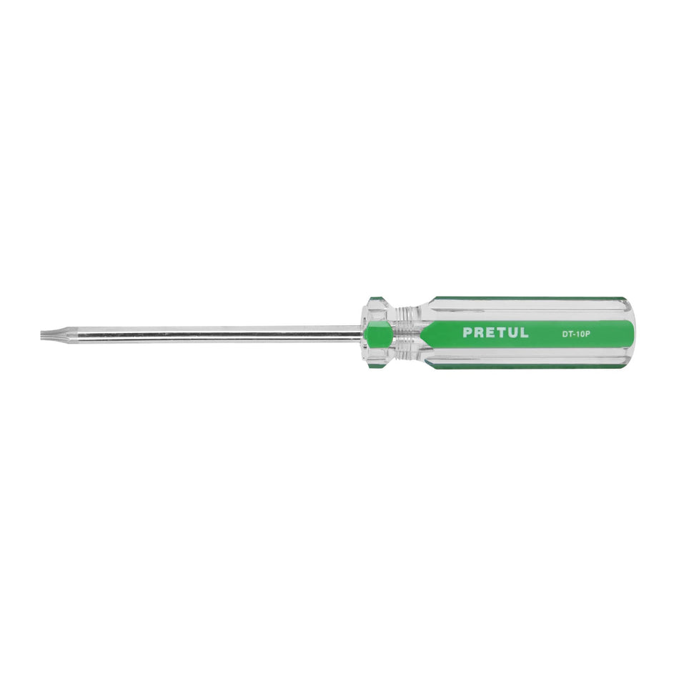 Desarmador punta Torx T 10 mango de PVC, Pretul Caja con 6, 29982