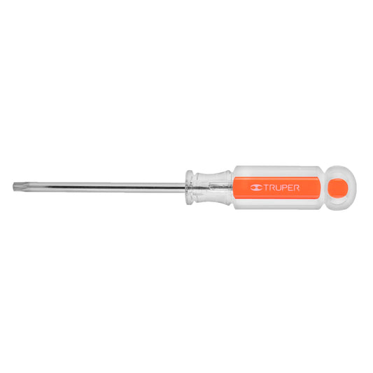 Desarmador punta Torx T 30 mango de acetato, Truper Caja con 6, 15106