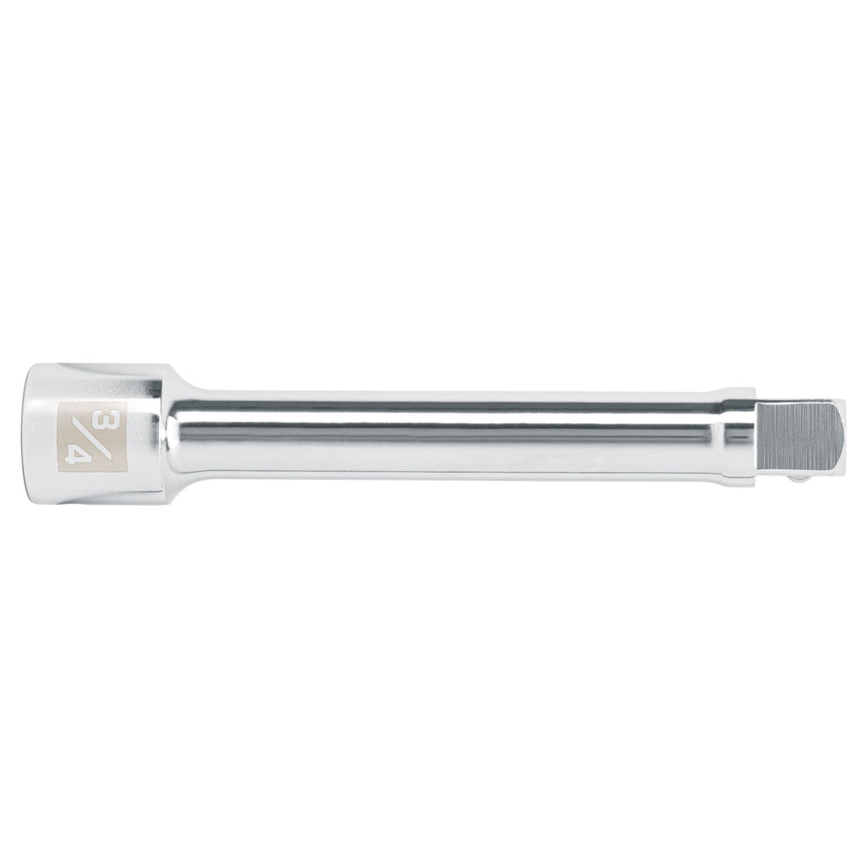 Extensión cuadro 3/4' para matraca, largo 8', Truper Caja con 2, 13904