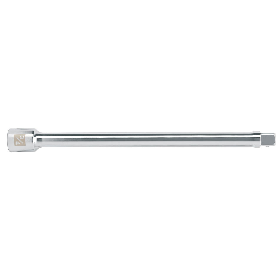 Extensión cuadro 3/4' para matraca, largo 16', Truper, 13906