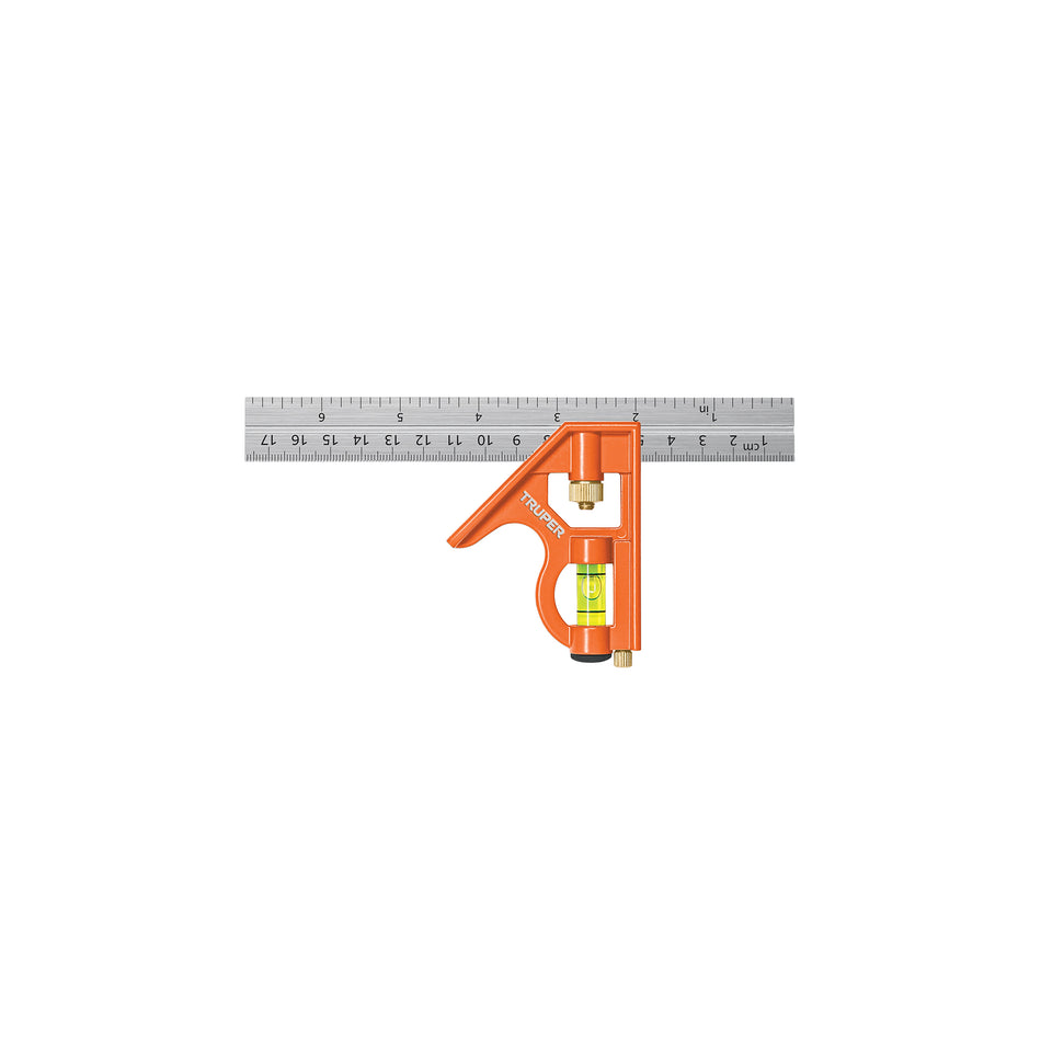 Escuadra 6' para carpintero con mango 100% de aluminio Caja con 6, 14370