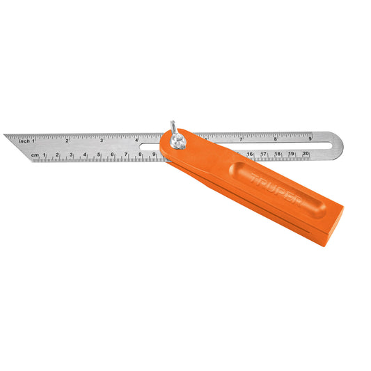 Escuadra falsa d/acero inoxidable 19cm / 6' con mango de ABS Caja con 5, 14382