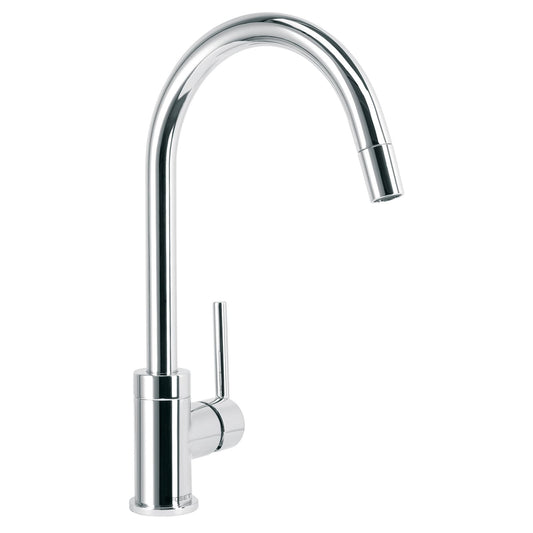 Monomando cromo nariz retráctil para fregadero, Element, 49914