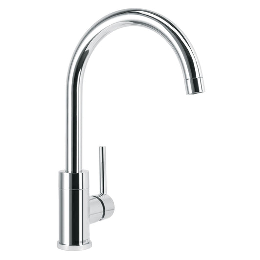 Monomando cromo cuello alto para fregadero, Foset Element, 49915
