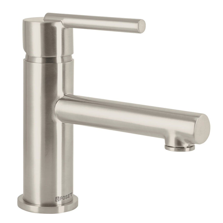 Monomando corto satín para lavabo, Foset Element, 49940