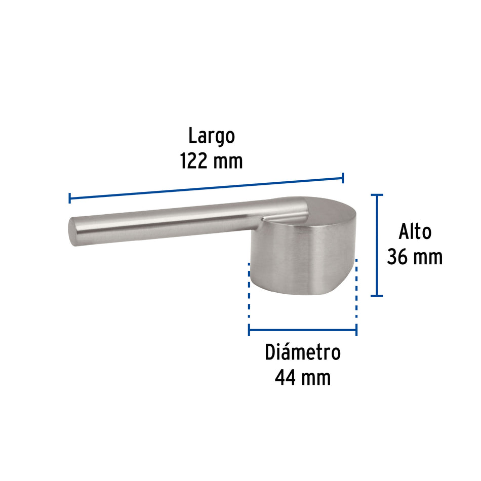 Maneral de palanca para monomando de lavabo, satín, Element, 45257