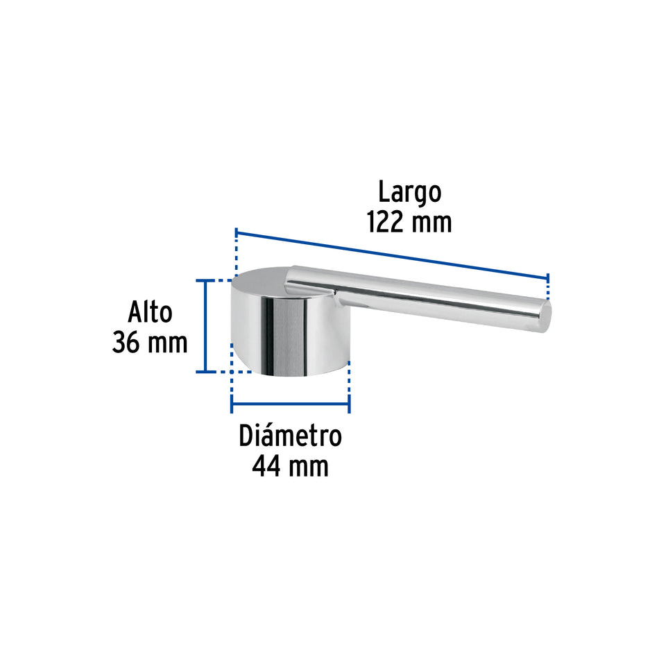 Maneral de palanca para monomando de lavabo, cromo, Element, 45252
