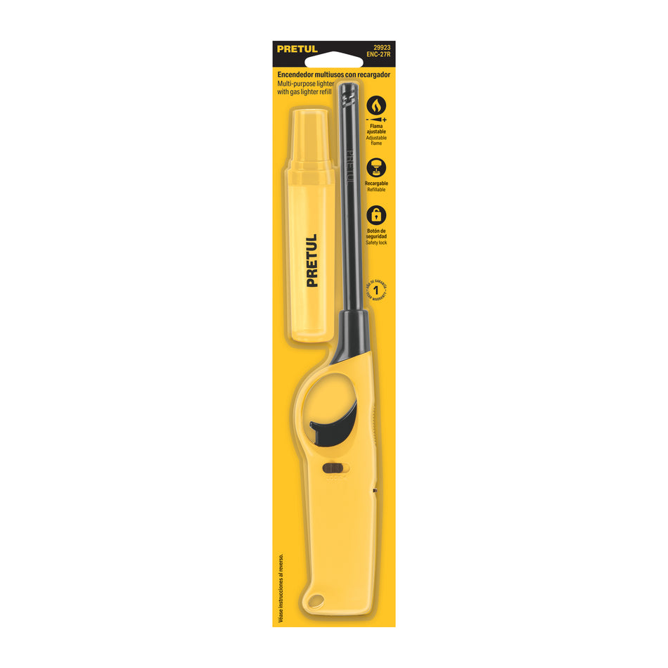 Encendedor para cocina, 27 cm, con recargador, Pretul Caja con 12, 29923
