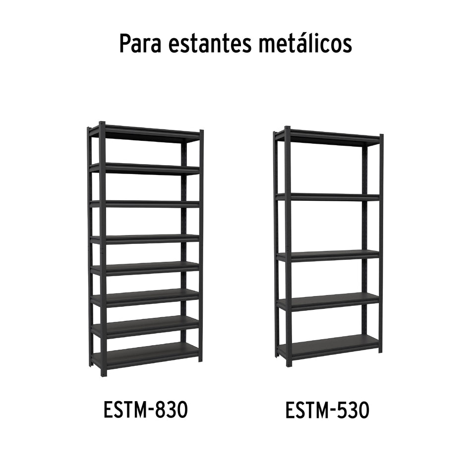 Repisa metálica de 30x85 para ESTM-530 y ESTM-830, TRUPER, 58002