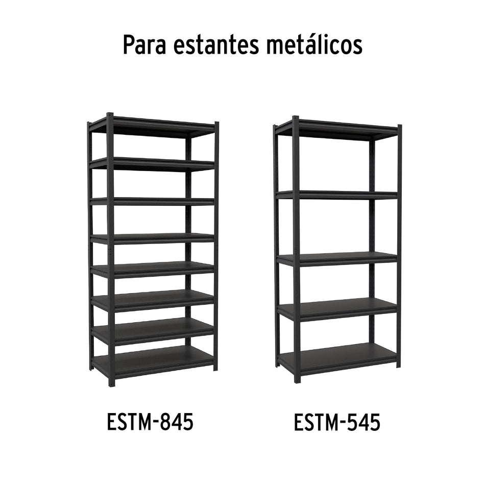 Repisa metálica de 45x85 para ESTM-545 y ESTM-845, TRUPER, 58005