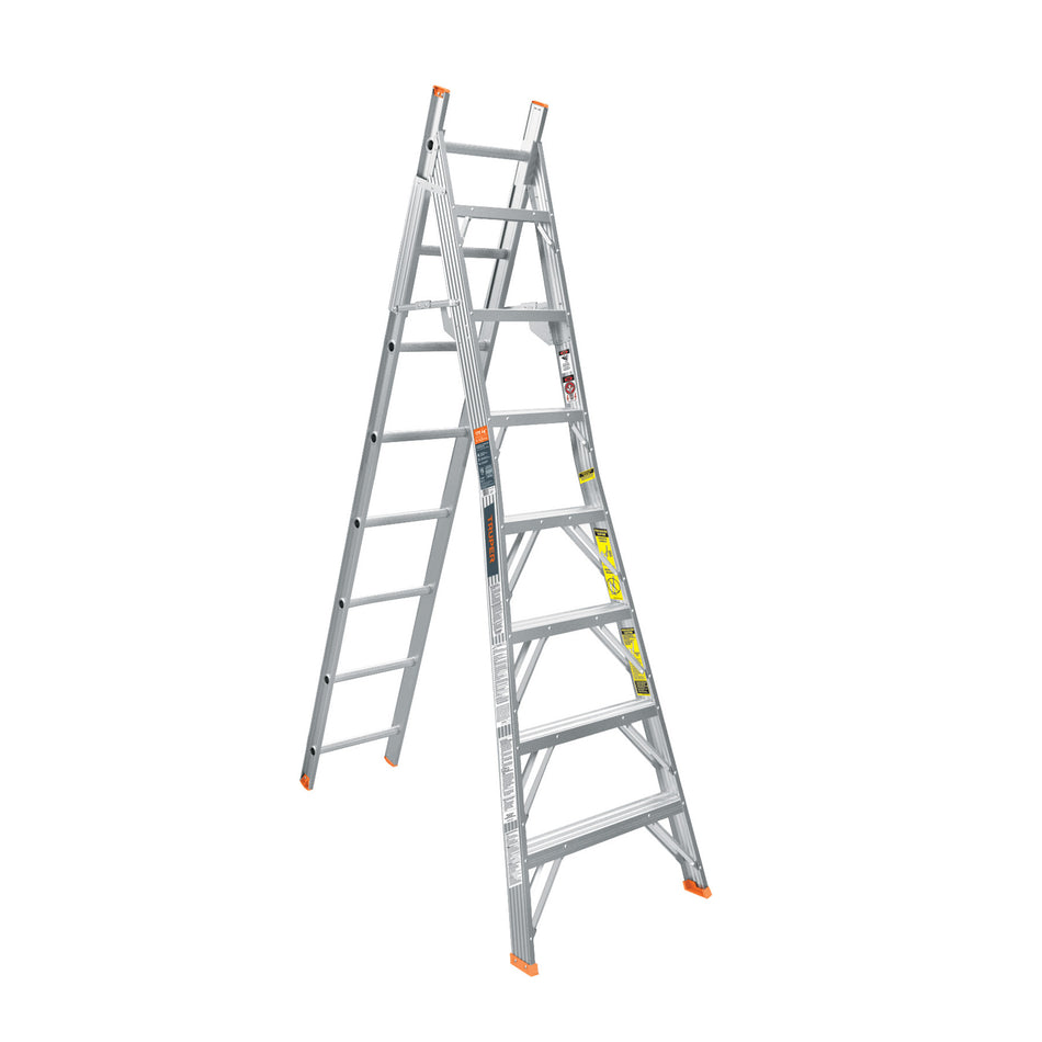 Escalera convertible, tipo ll, 15 escalones, TRUPER, 16747