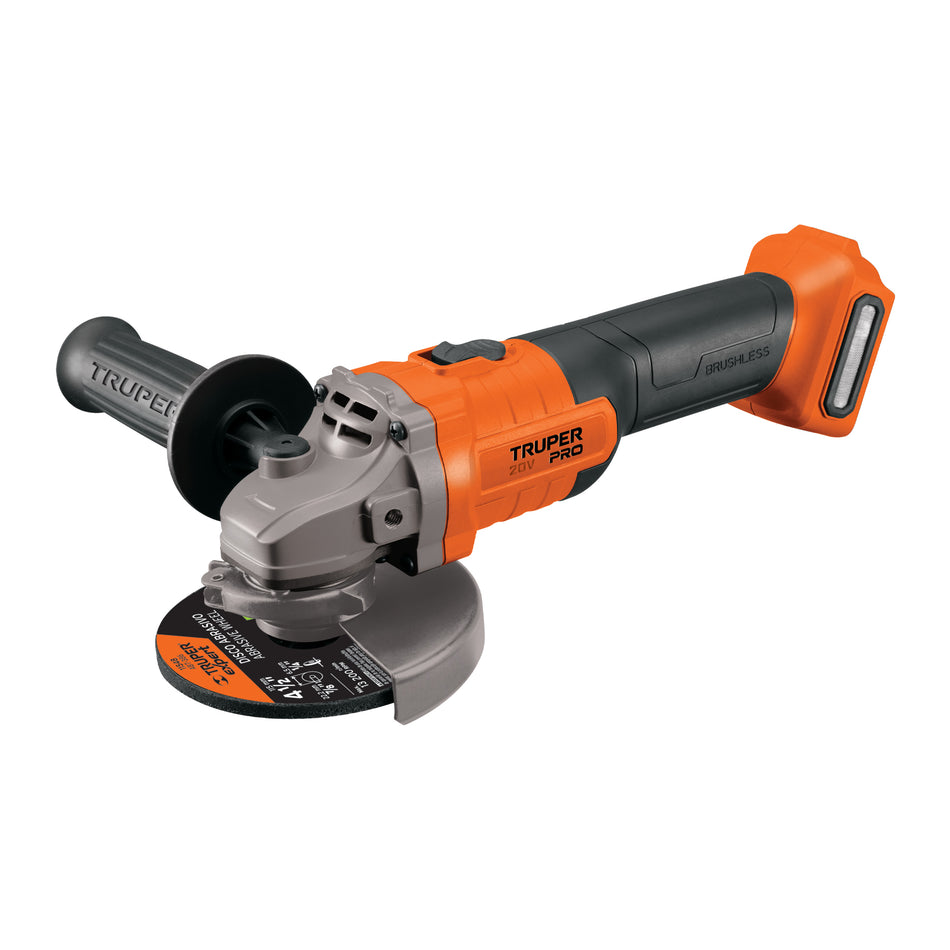 Esmeriladora 4-1/2', 20V, sin accesorios, PRO, 103255