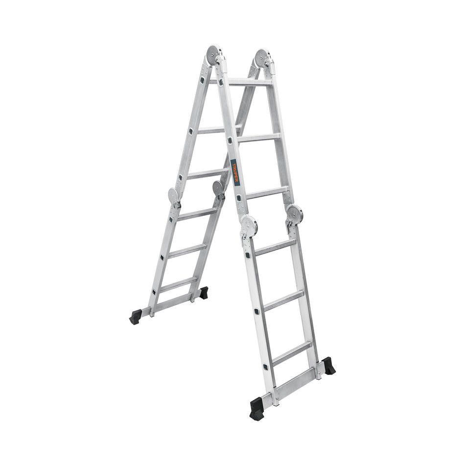 Escalera multiposición 12 peldaños, Tipo I, Truper, 100495