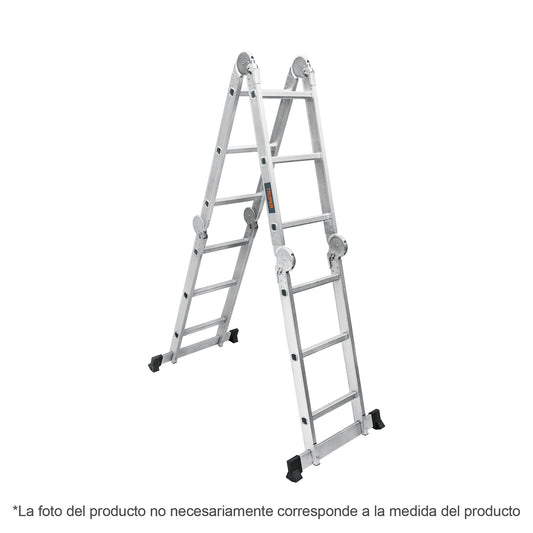 Escalera multiposición 16 peldaños, Tipo I, Truper, 101906