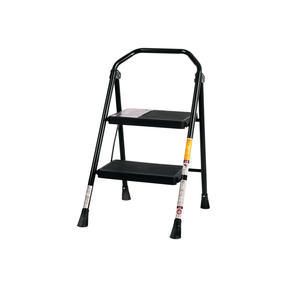Escalera tubular, plegable, 2 peldaños, Truper, 103142