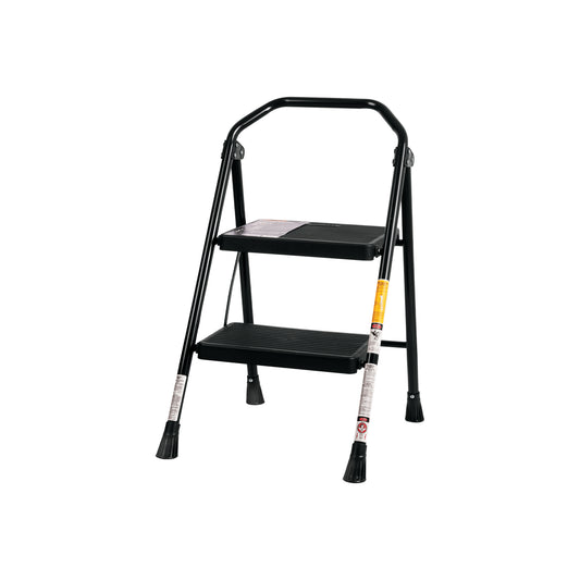 Escalera tubular, plegable, 2 peldaños, Truper, 103142