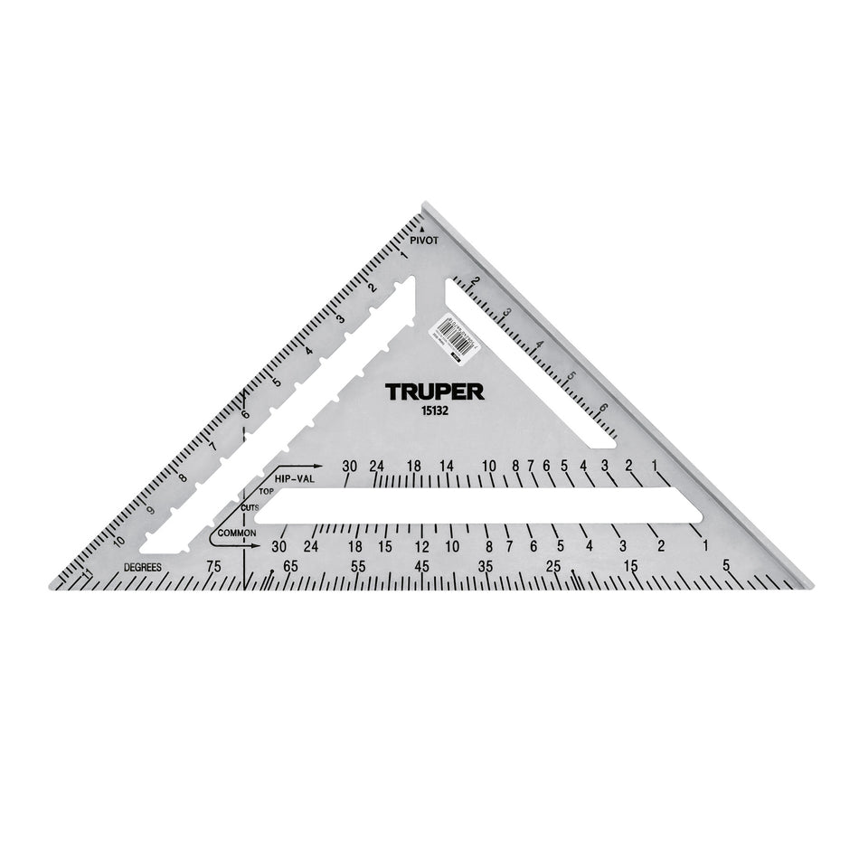 Escuadra 12' de aluminio para muros de yeso, Truper Caja con 2, 15132
