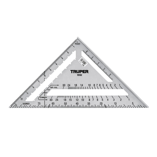 Escuadra 12' de aluminio para muros de yeso, Truper Caja con 2, 15132