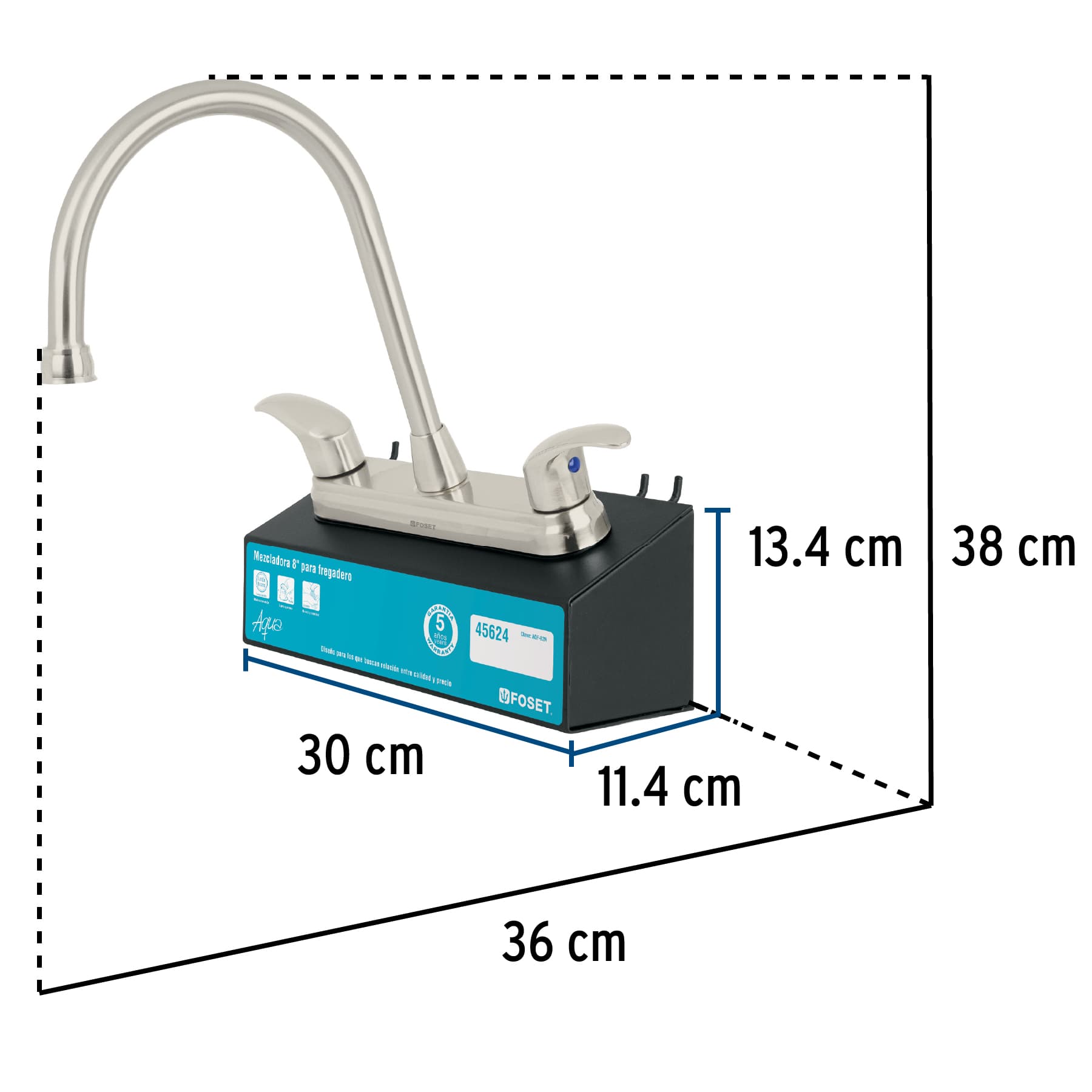 Exhibidor con rezcladora AQF-82N, Foset, 55969