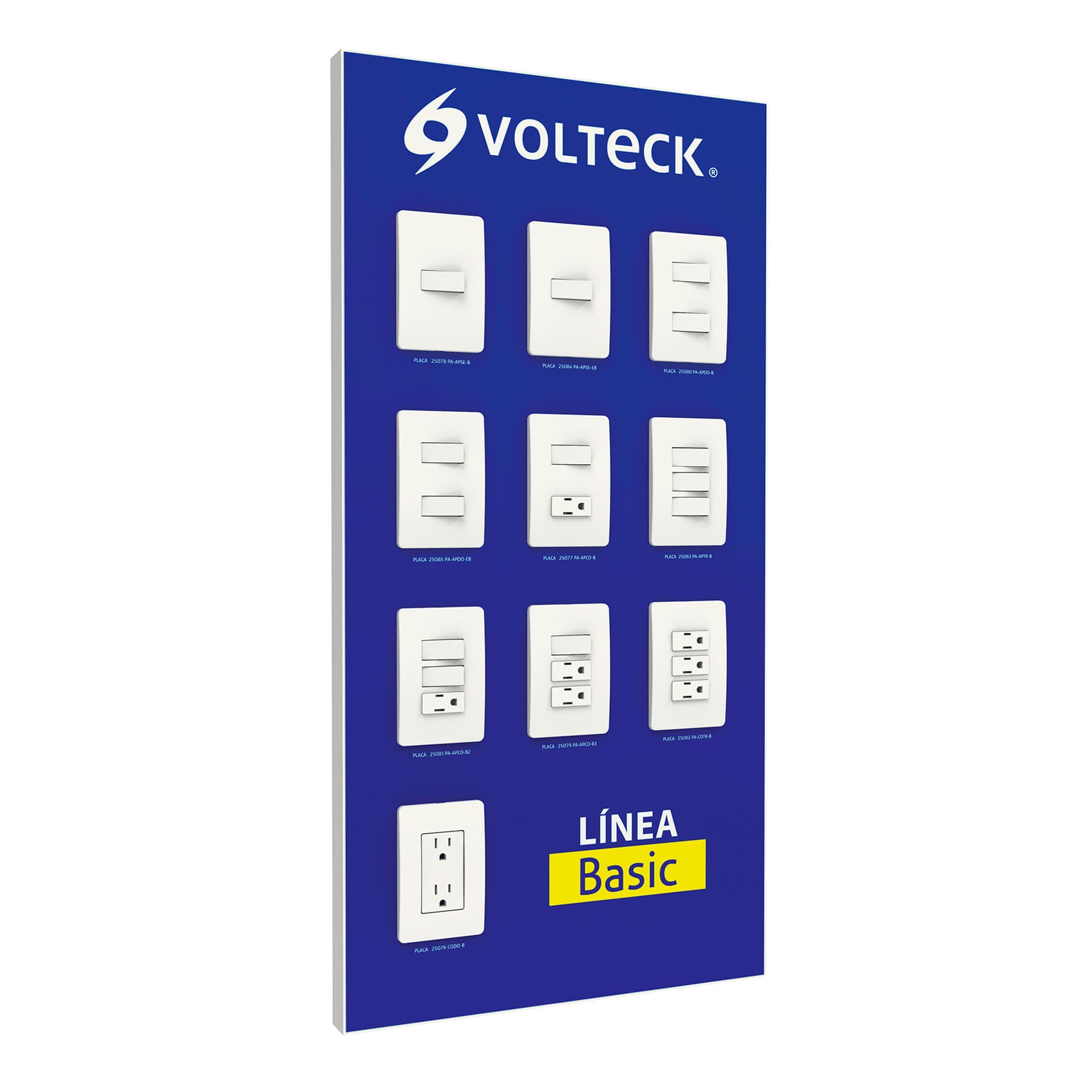 Exhibidor de Línea Basic armada, Volteck, 57026