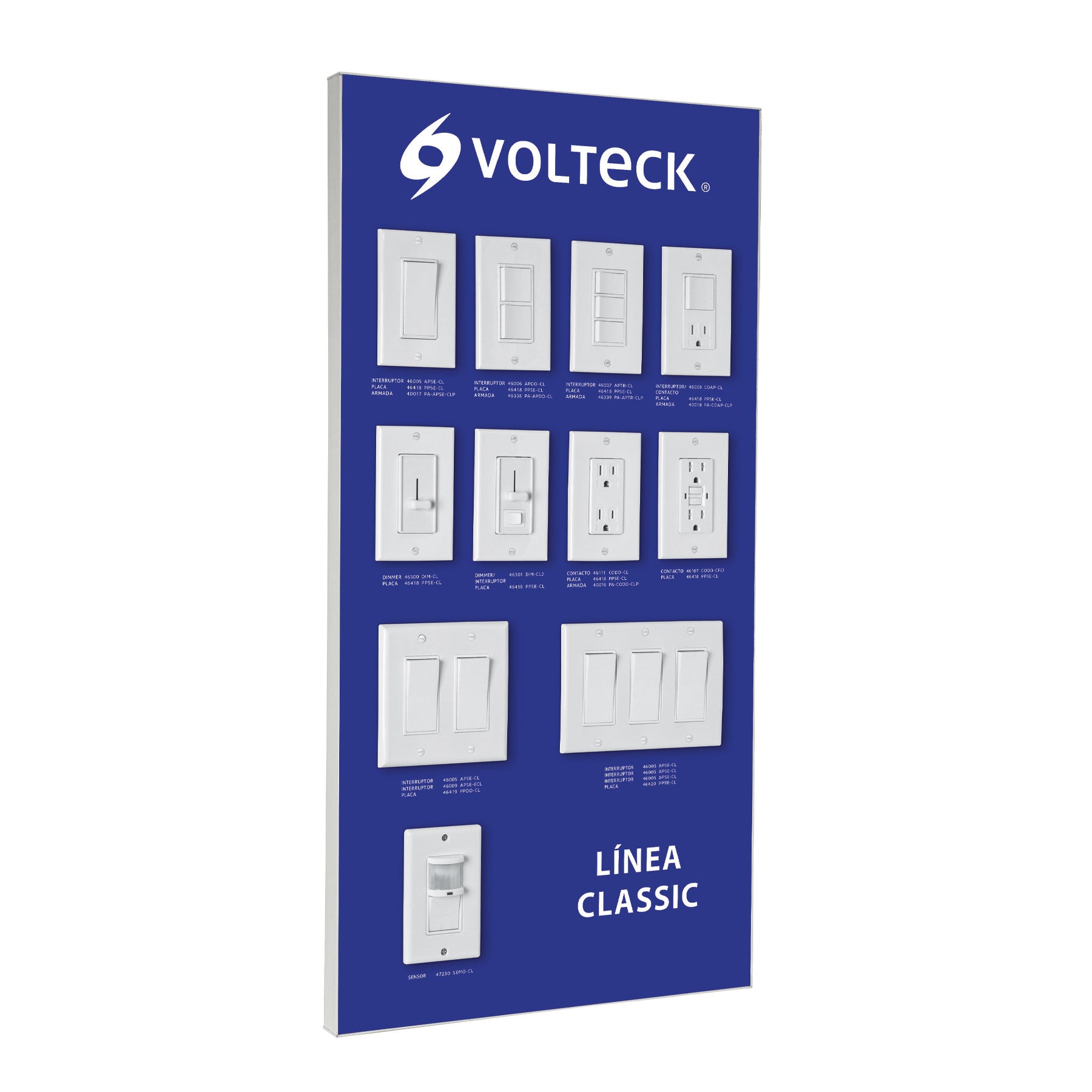 Exhibidor línea clásica, Volteck, 51587