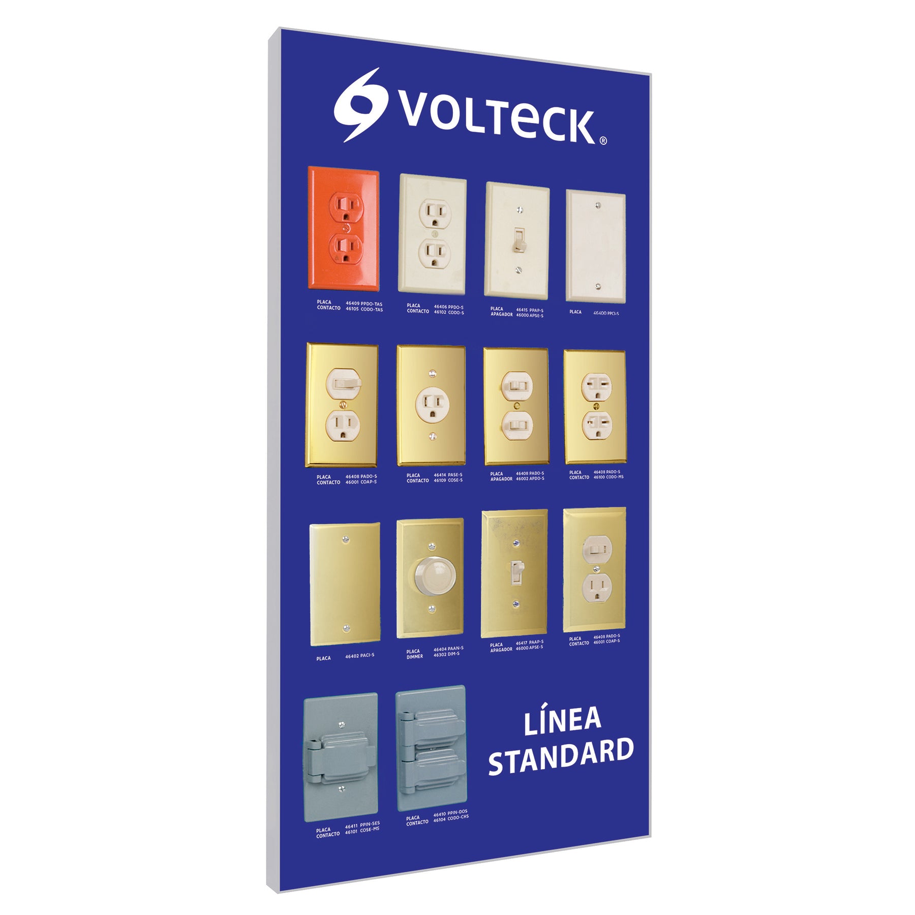 Exhibidor línea standard, Volteck, 51585