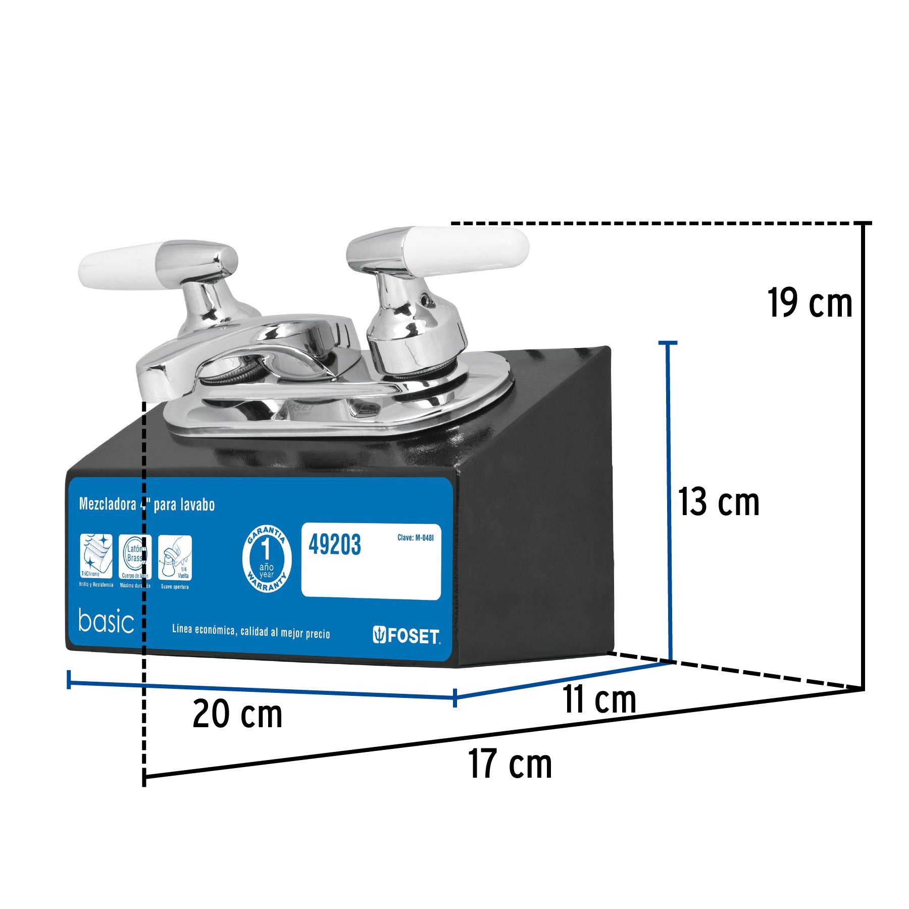 Exhibidor con mezcladora M-048I, Foset, 55584