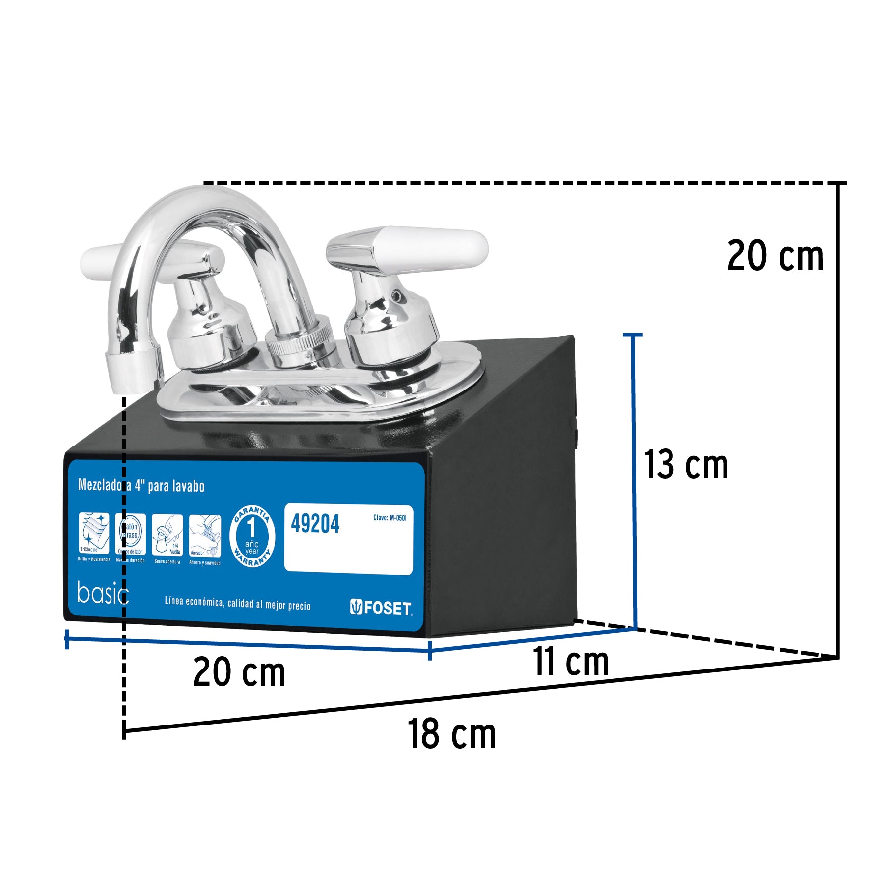 Exhibidor con mezcladora M-050I, Foset, 55585