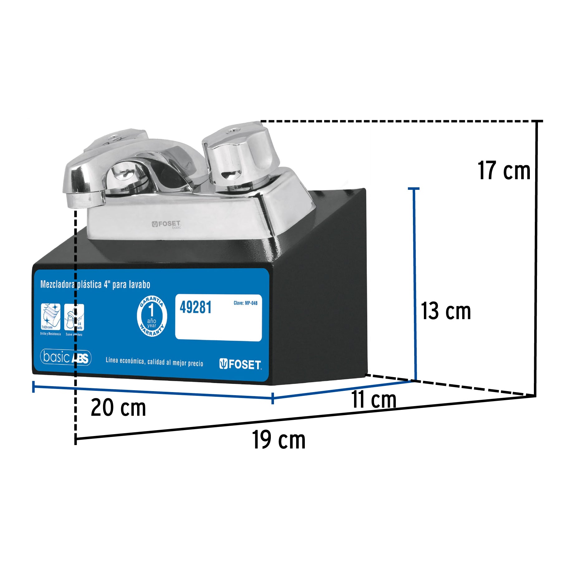 Exhibidor con mezcladora MP-048, Foset, 55595